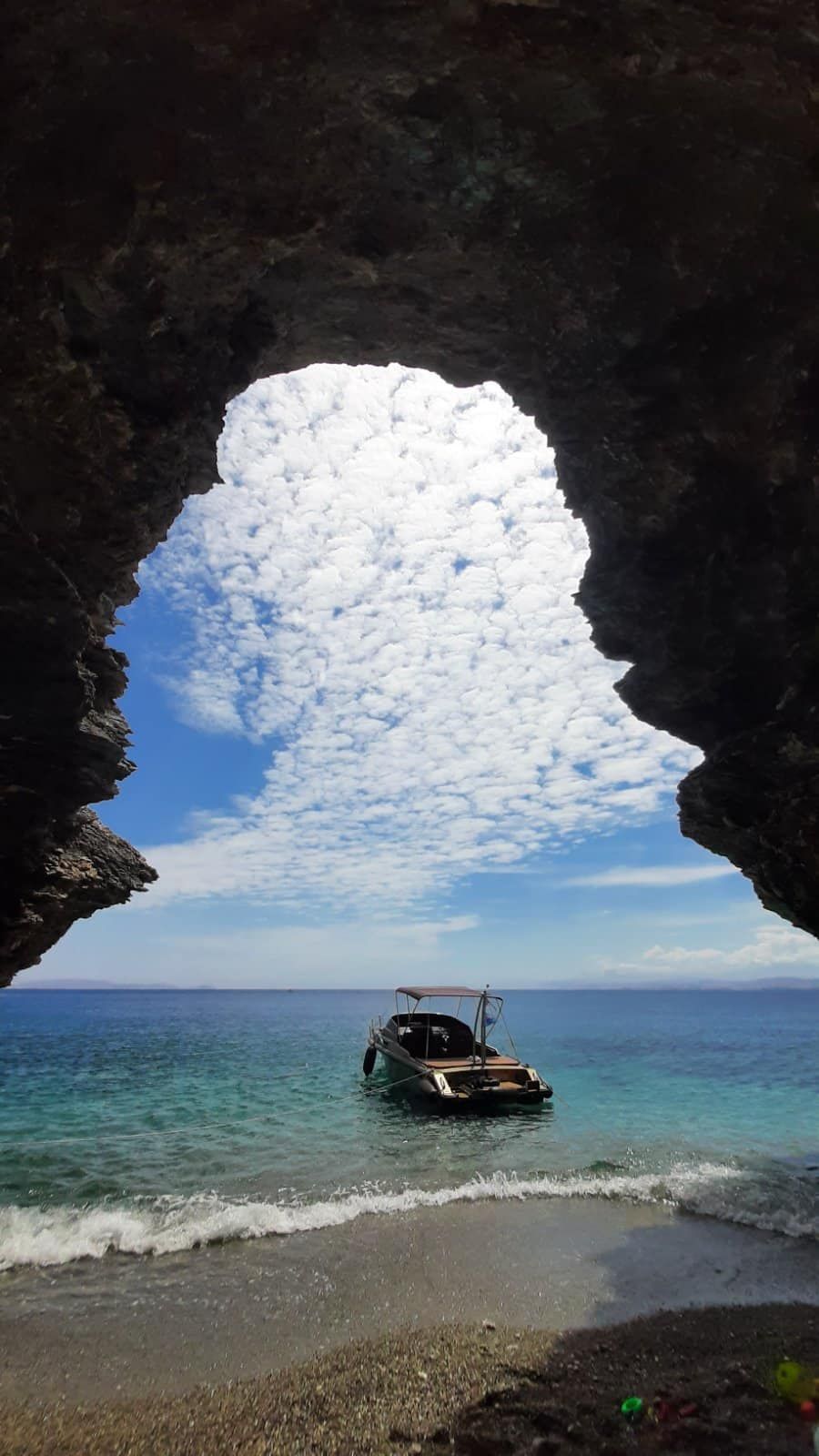 The sea cave