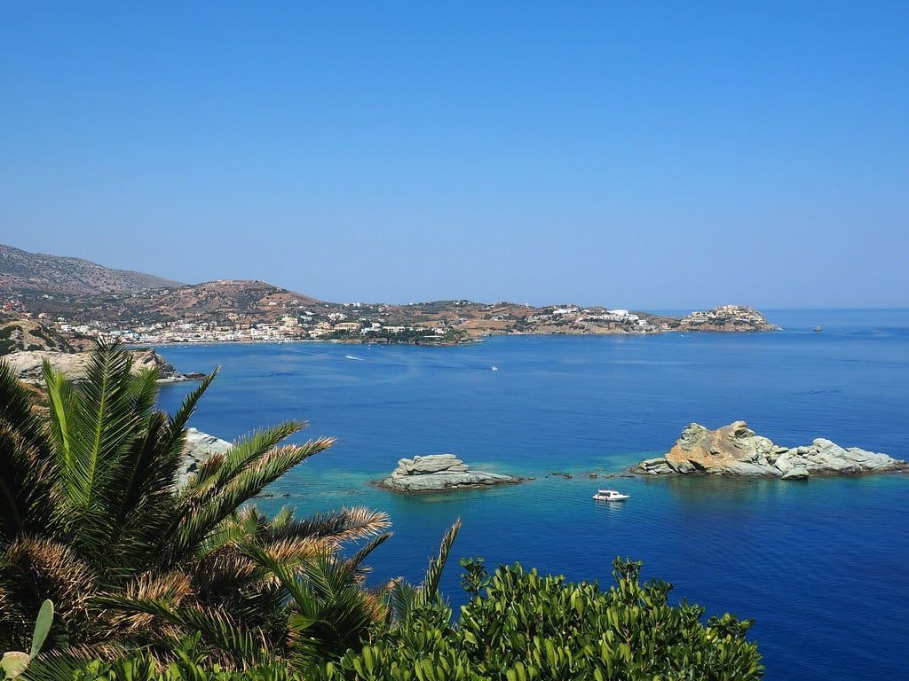 The coastline